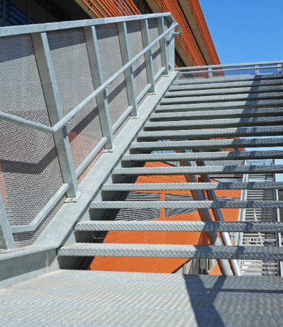 barandilla metalica para escalera - Galicia - Carpinteria metalica